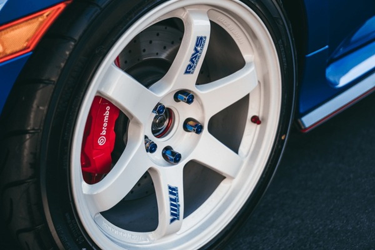Alloy wheel close-up